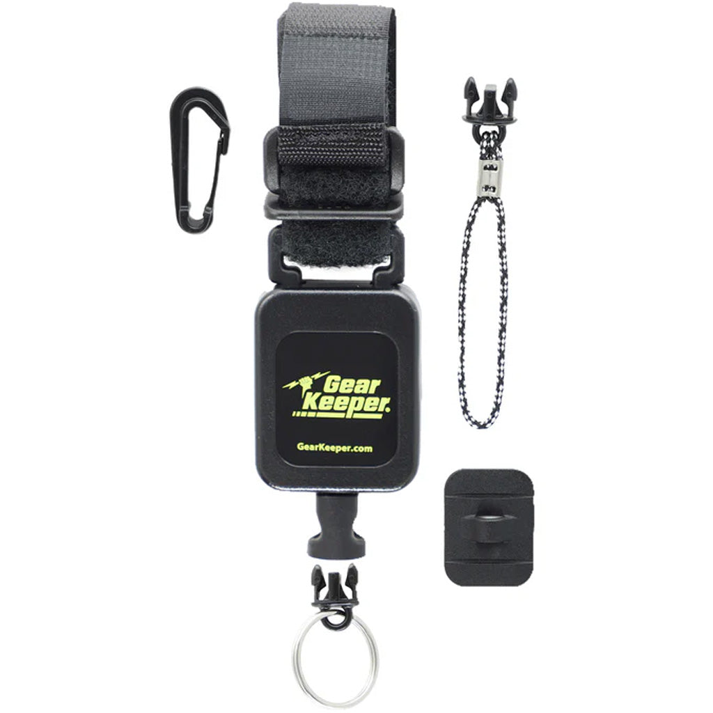Gear Keeper Deluxe Gear Tether Combo Mount Black 9 oz.
