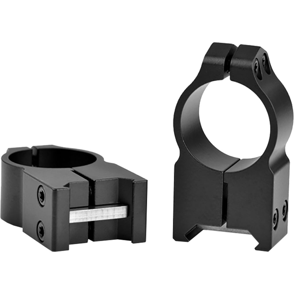 Warne Maxima Vertical PA Scope Rings Matte Black 1 in. Extra High