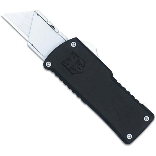 CobraTec Utility OTF Knife OTF Utility Blade Black