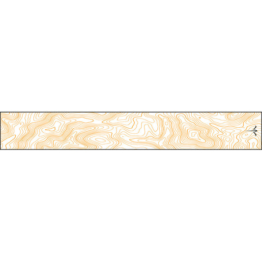 White Water Archery Thin Line Topo Wraps Flo Orange 5 in. x 1.125 in. 15 pk.