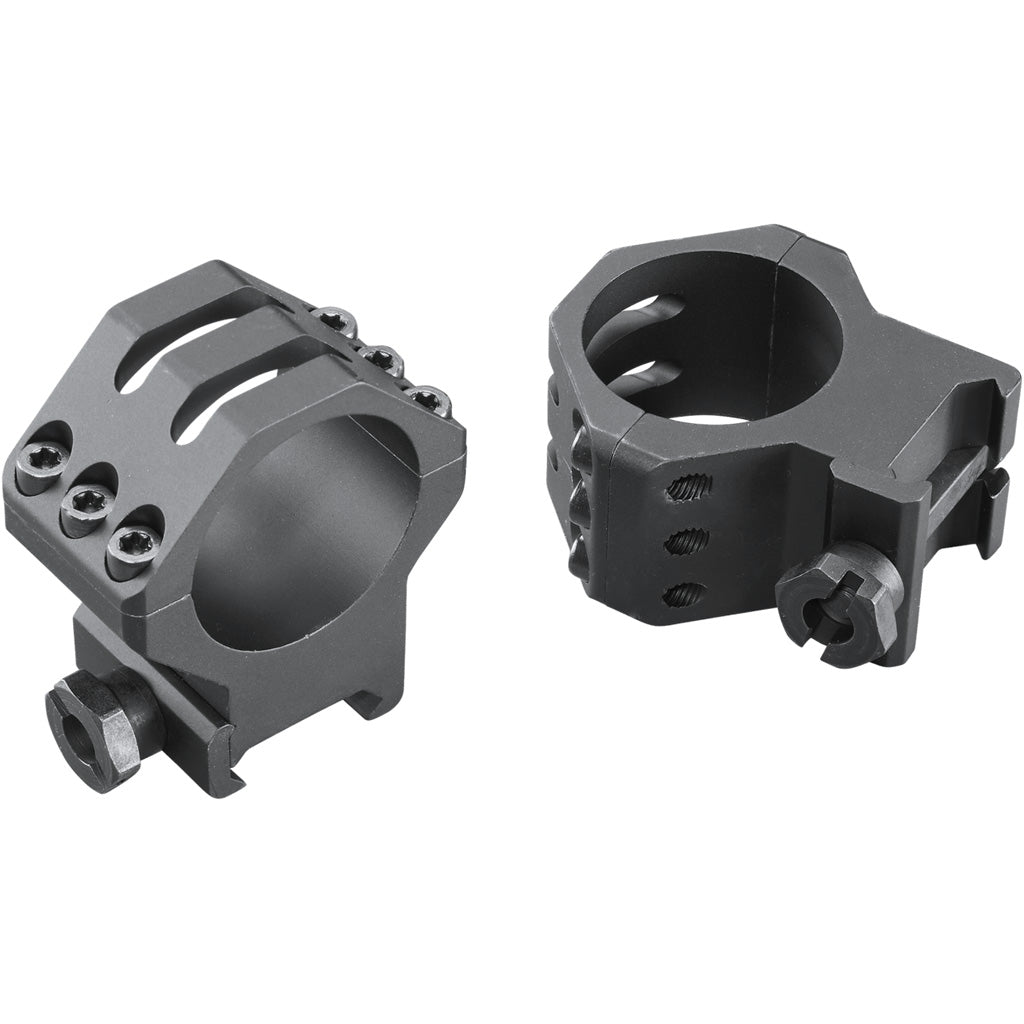 Weaver Tactical 6Hole Picatinny Ring Matte Black 30mm High Clamshell Pack
