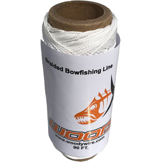 Woody Wire Bowfishing Braided Line 640 lb 90 ft.