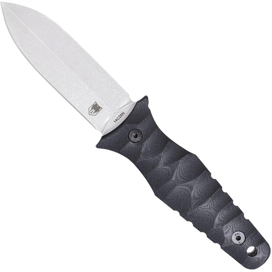 CobraTec Claymore Single Blade Dagger Fixed Blade Satin Stonewash