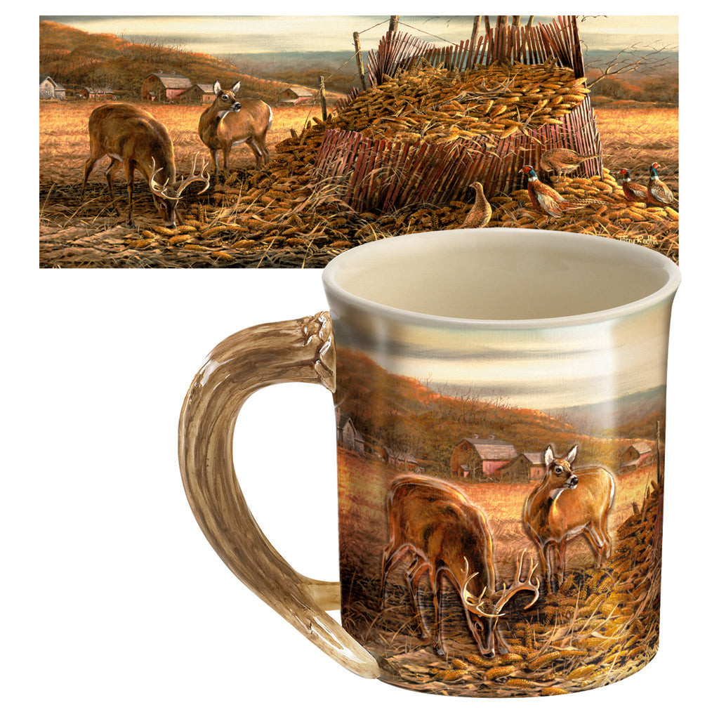 Wild Wings Sculpted Mug Sharing the Bounty