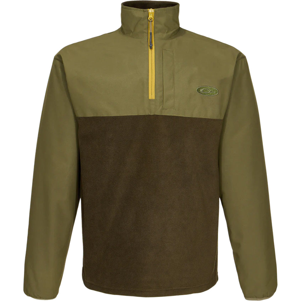Drake 1/4 Zip Refuge Eqwader Green Timber 2XL