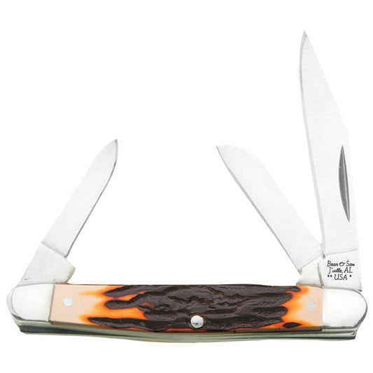 Bear and Son Small Stockman Stag Delrin 2 7/8 in.