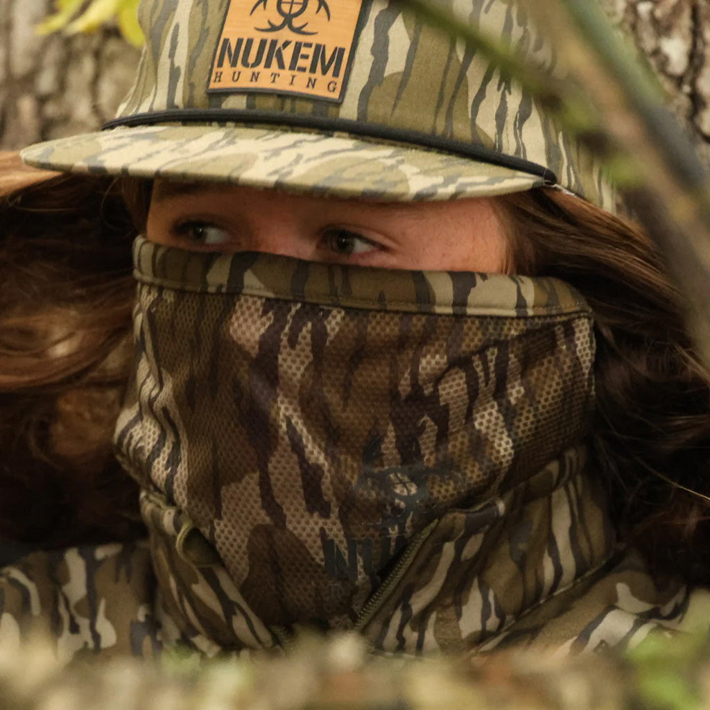 Nukem Mesh Face Mask Mossy Oak Bottomlands