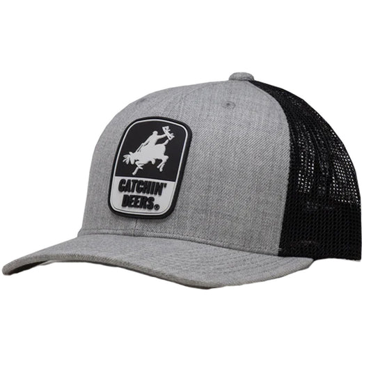 Catchin Deer Giddy-Up Wool Mesh Back Cap Charcoal Wool/Black
