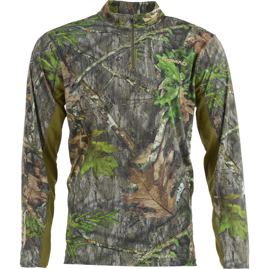 NOMAD NWTF 1/4 Zip Mossy Oak Obsession Medium