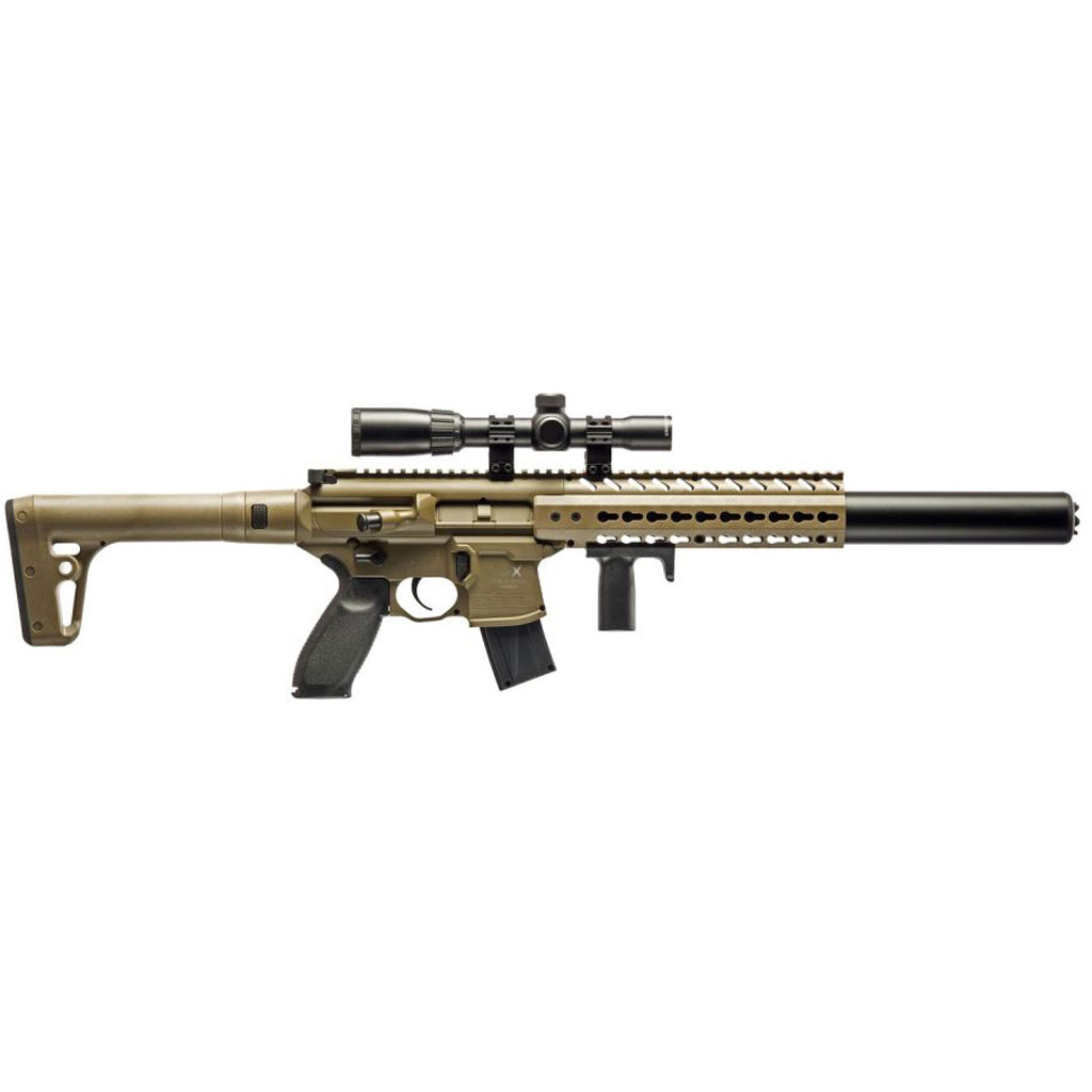 Sig Sauer MCX Pellet CO2 Rifle FDE .177 Cal. 30 rd.