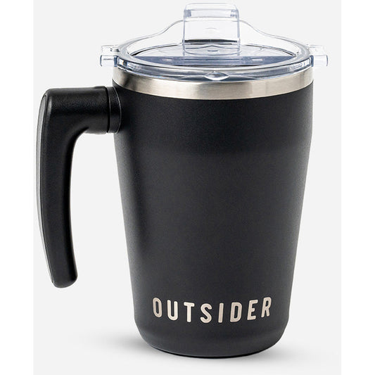 Outsider The AM Travel Mug Black