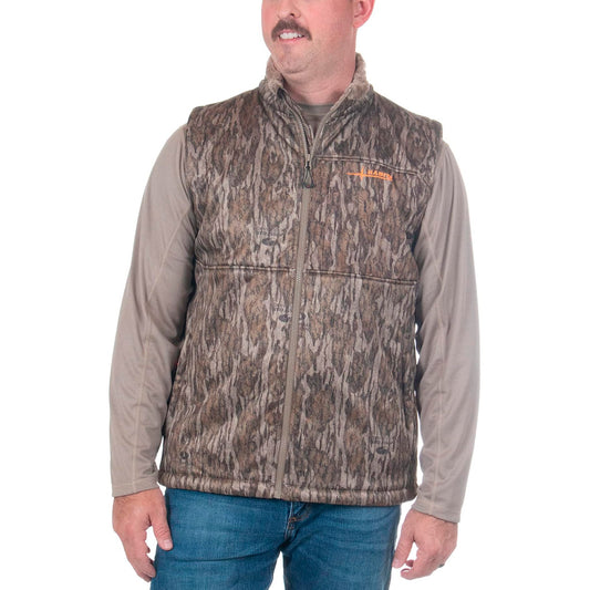 Habit Men's Early Dawn Sherpa Shell Vest 2XL-Mossy Oak New Bottomland