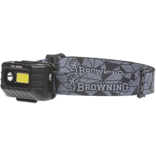 Browning Full Draw Headlamp Rechargable Gray