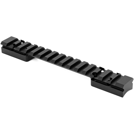 Warne Mountain Tech Rail  Matte Black 0 MOA Browning X-Bolt Long/Magnum