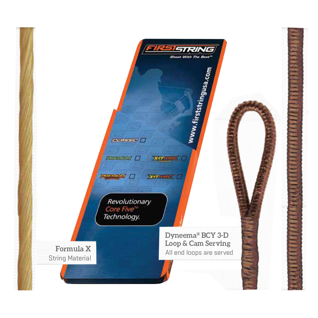 FirstString Classic String Set Buckskin w/Tan Serving Bear Cruzer