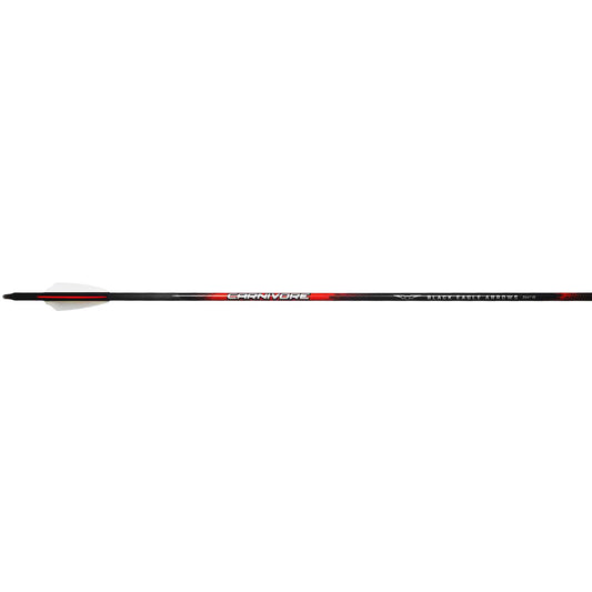 Black Eagle Carnivore Arrows .001 400 2.5 in. Shield Cut 6 pk.