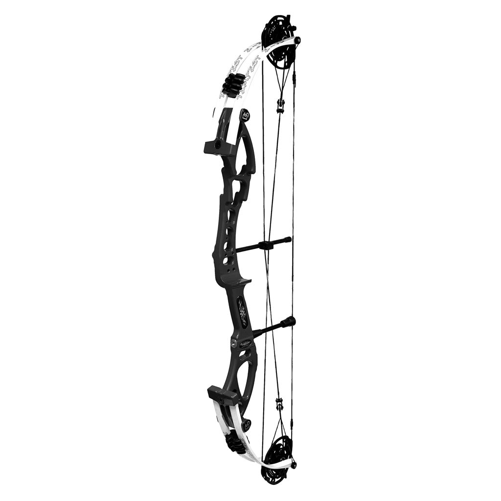 Darton Tempest E-3D Bow Matte Black 50-60 lbs. RH White Limbs