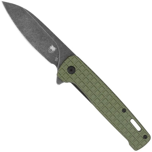 CobraTec Rhino Knife Folding Blade OD Green