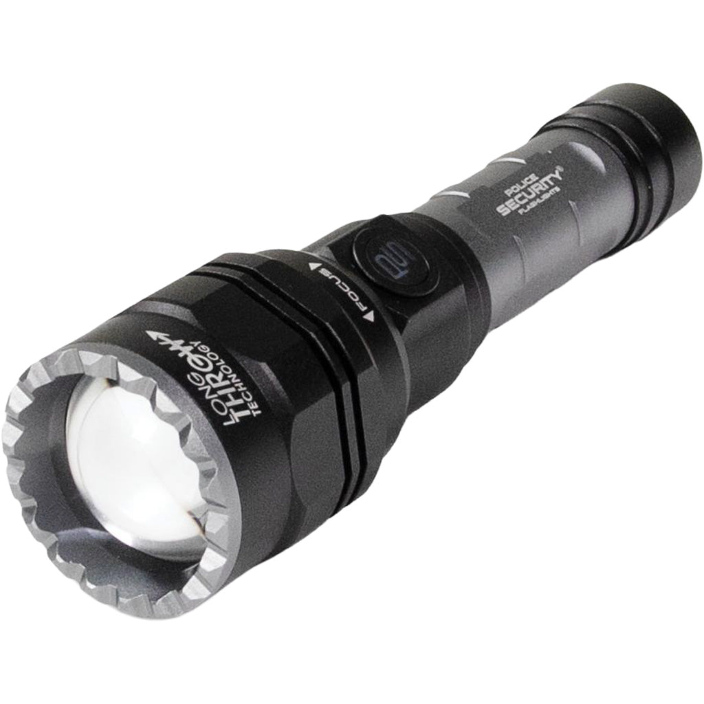 Police Security Long Throw ½ Mile Flashlight 1500 Lumens