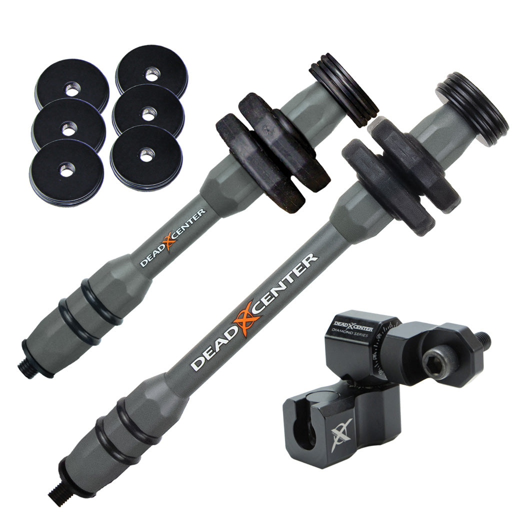 Dead Center Dead Level Hunter XS Lite Combo Gray 8 in./6in.