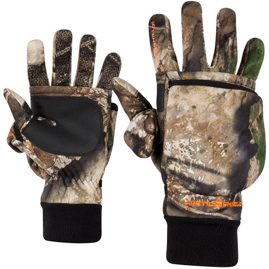 Arctic Shield Tech Finger System Gloves Realtree APX XL
