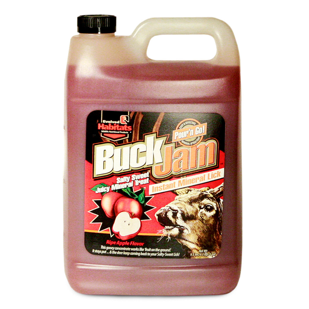Evolved Buck Jam Liquid Attractant Ripe Apple 1 gal.
