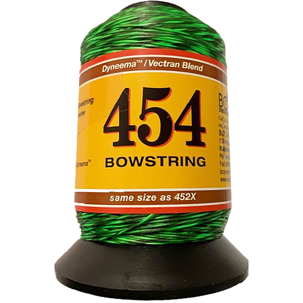 BCY 454 Bowstring Material Neon Green/Black 1/8