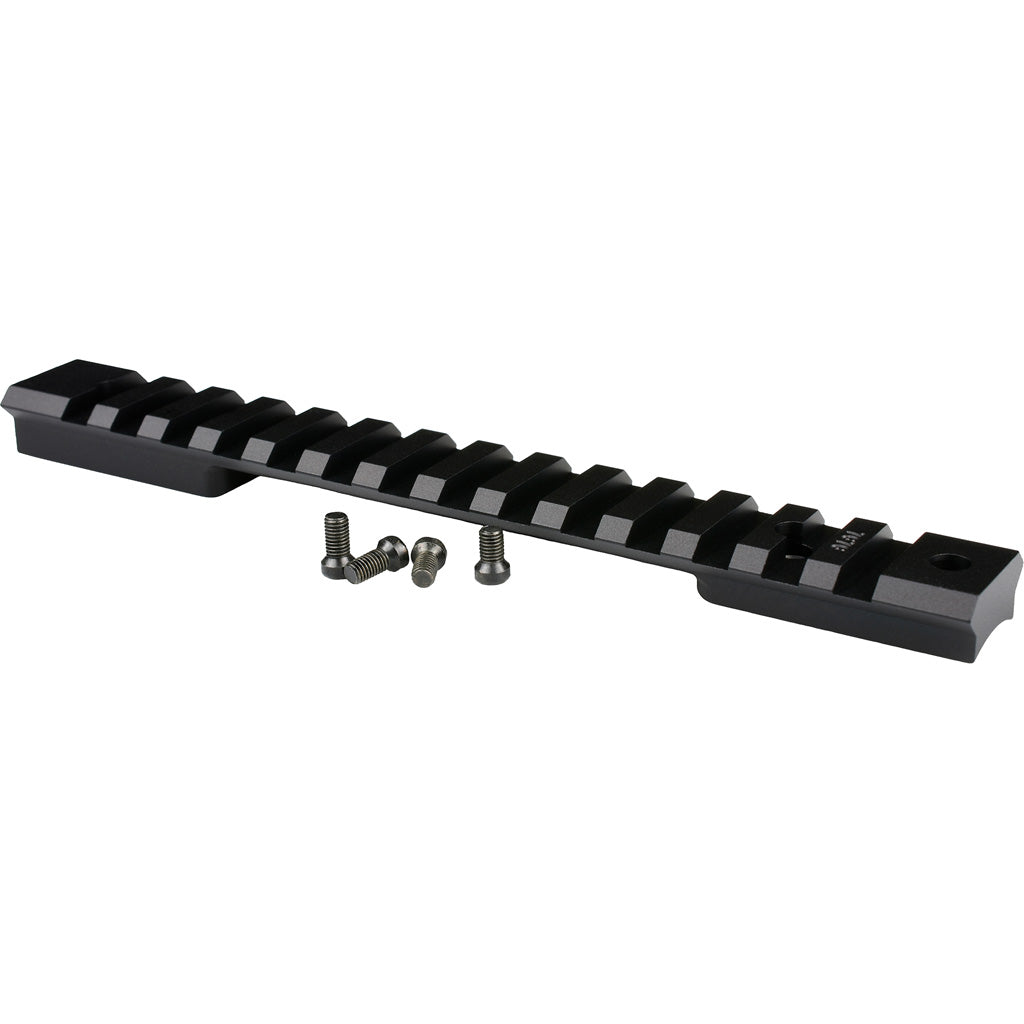 Warne Mountain Tech Rail Matte Black Remington 700 Short Action