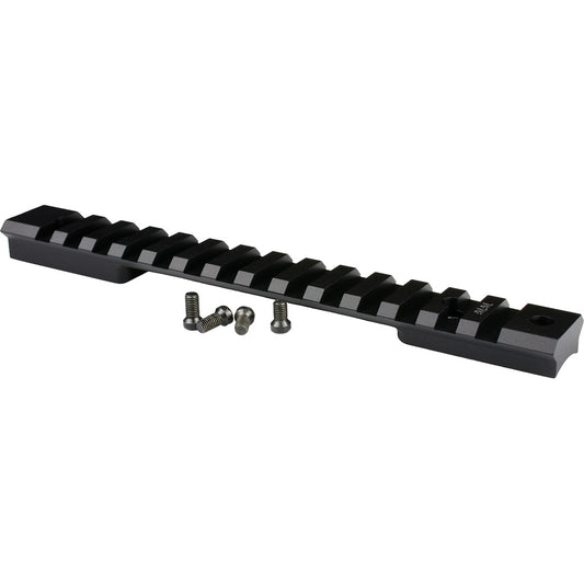 Warne Mountain Tech Rail Matte Black Remington 700 Short Action