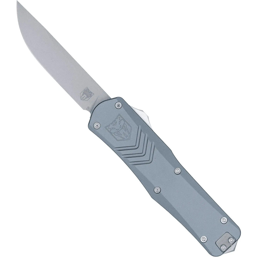 CobraTec Medium FS-X Gen-3 OTF Knife Dual Action OTF Blade Grey