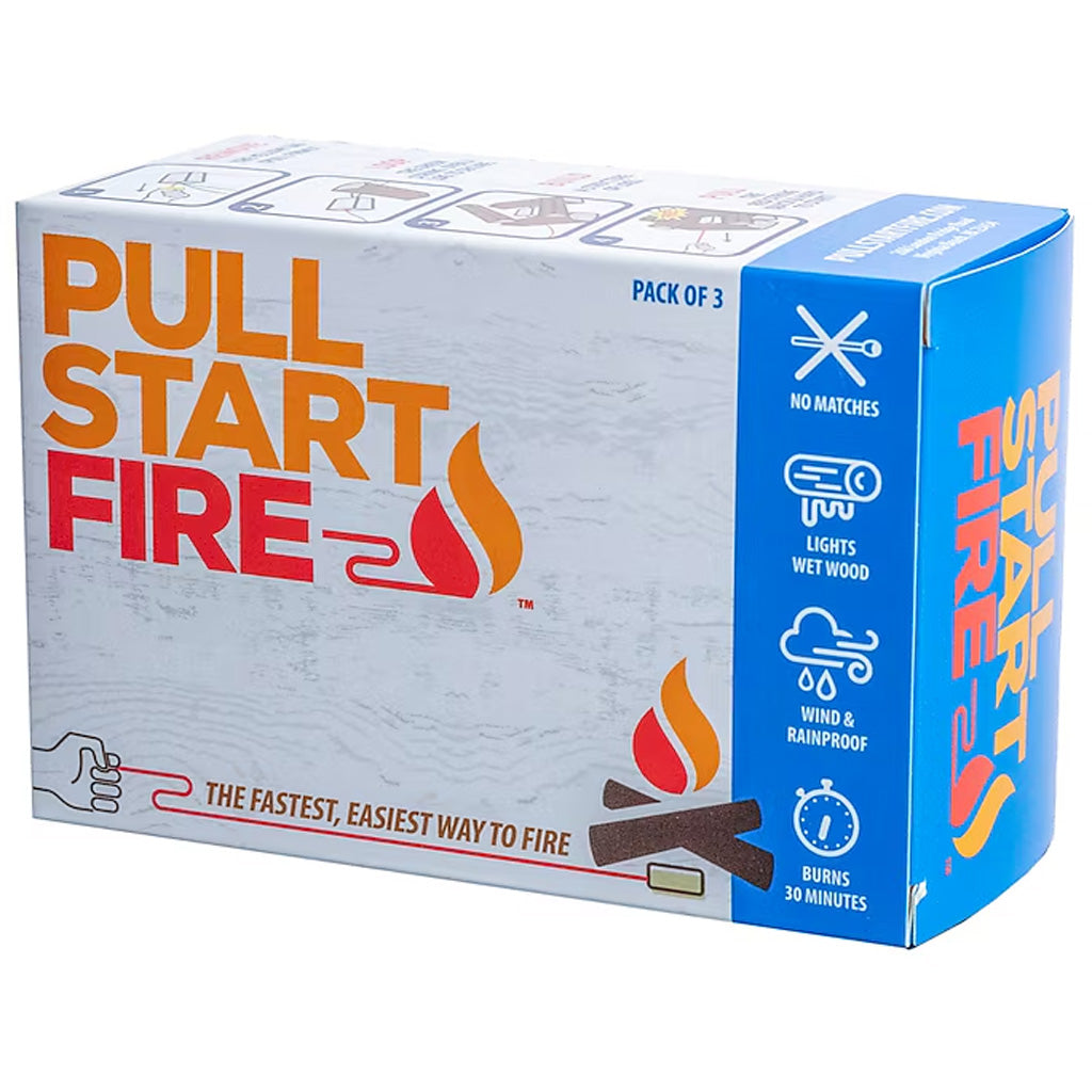 Pull Start Fire 3-Pack 16pk, 3 per pack (48ct)