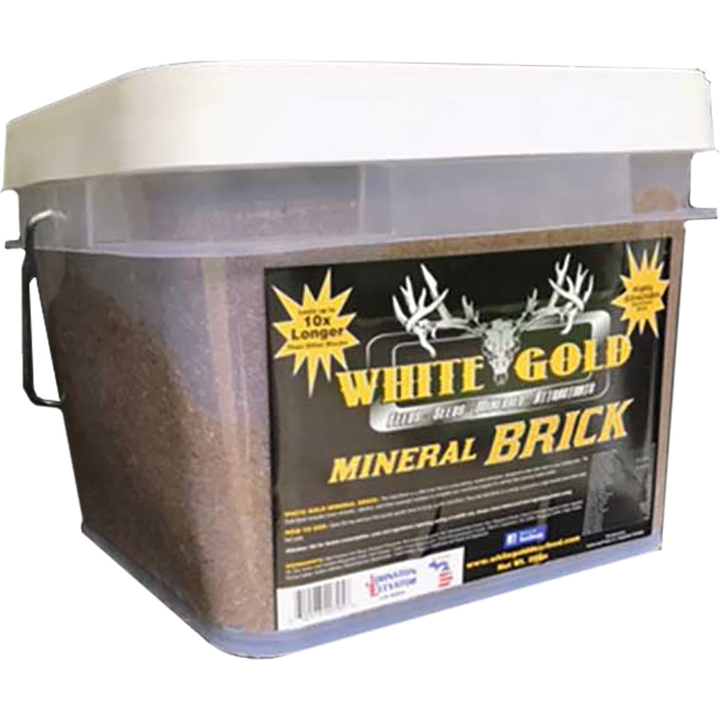 White Gold Mineral Brick Attractant 25 lb.