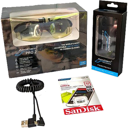 AimCam Pro 2 Bundle Black