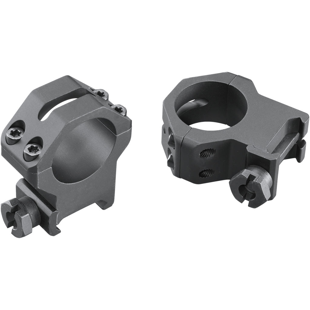 Weaver Tactical 4Hole Picatinny Ring Matte Black 1"" XHigh Clamshell Pack