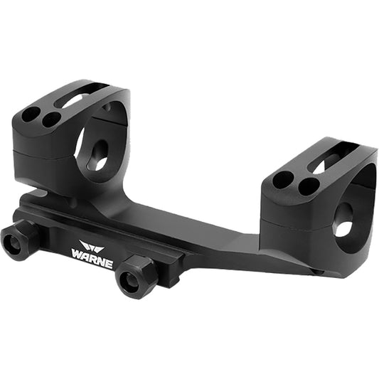 Warne Fixed MSR Cantilever Scope Mount Matte Black 34mm MSR Ideal Height