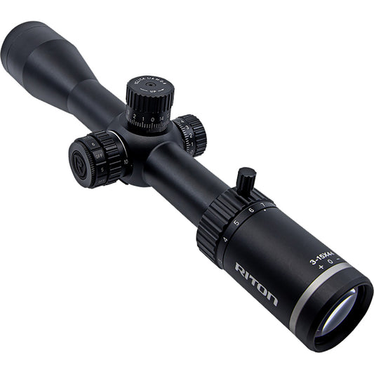 Riton X3 Conquer Rifle Scope 3-15x44mm Black PDTR Reticle