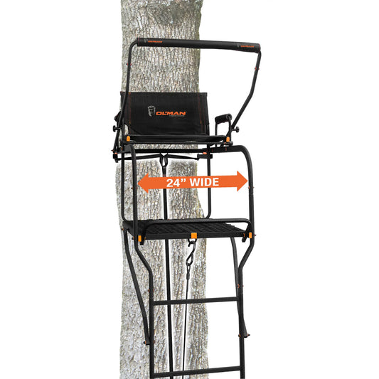 Ol' Man 22' Big Daddy 1.5 Person Ladder Stand 22 ft.