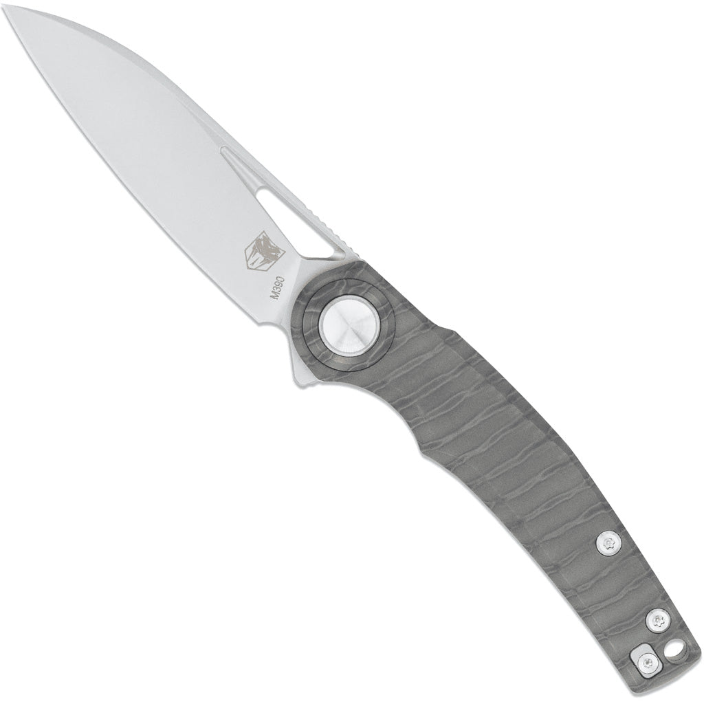 CobraTec Apex Button Lock M390 Knife Folding Blade Sheepsfoot