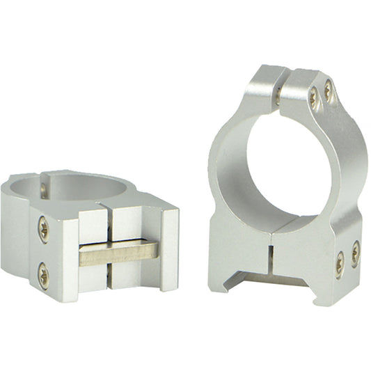 Warne Maxima Vertical PA Scope Rings Silver 1 in. Medium