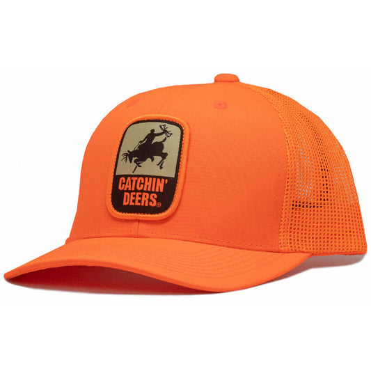 Catchin Deer Giddy-Up Mesh Back Cap Blaze Orange