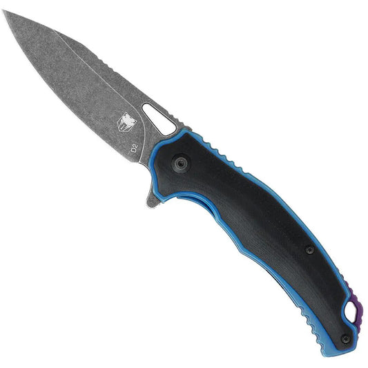 CobraTec Axle G-10 Knife Folding Blade Black