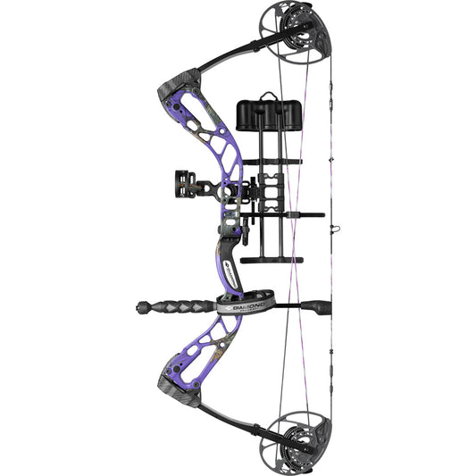 Diamond Edge 320 Bow Package Purple Blaze 70 lbs. RH