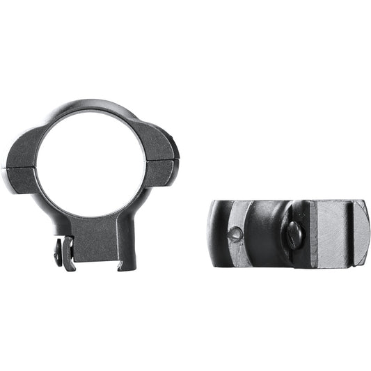 Weaver Grand Slam Rimfire Steel Rings Matte Black 1"" .22 Style High Clamshell Pack