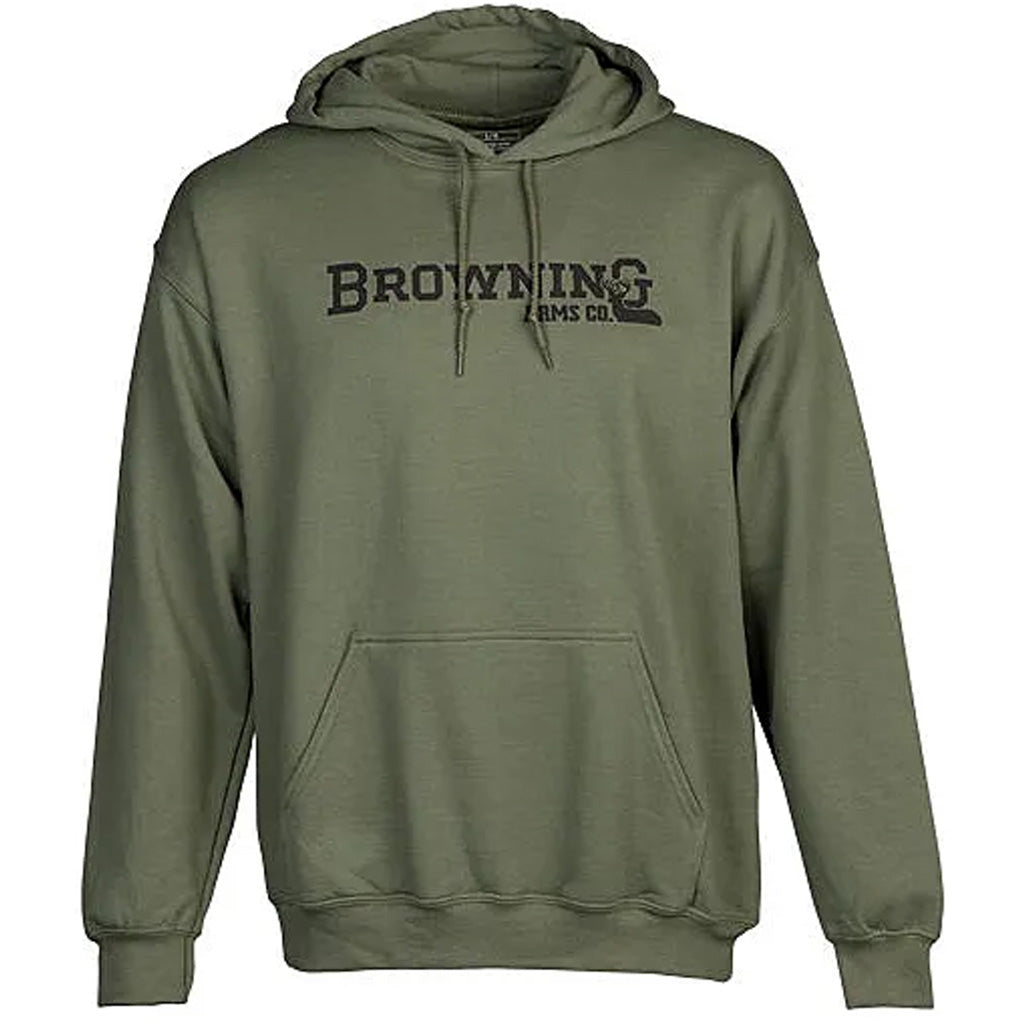 Browning Buckmark Hoodie Dark Green Large