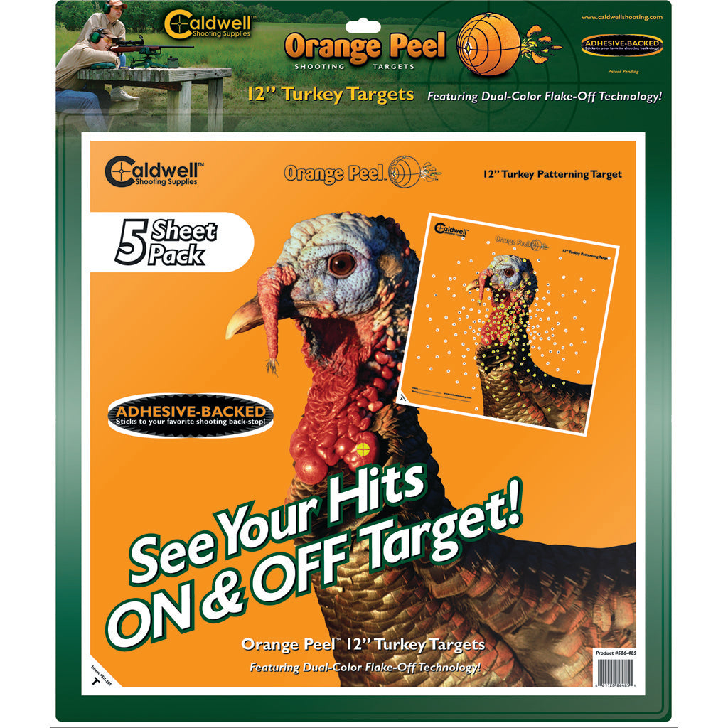 Caldwell Orange Peel Turkey Target 5 pk.