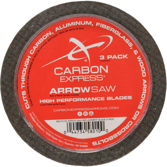 Carbon Express Arrow Saw Replacement Blades 3 pk.