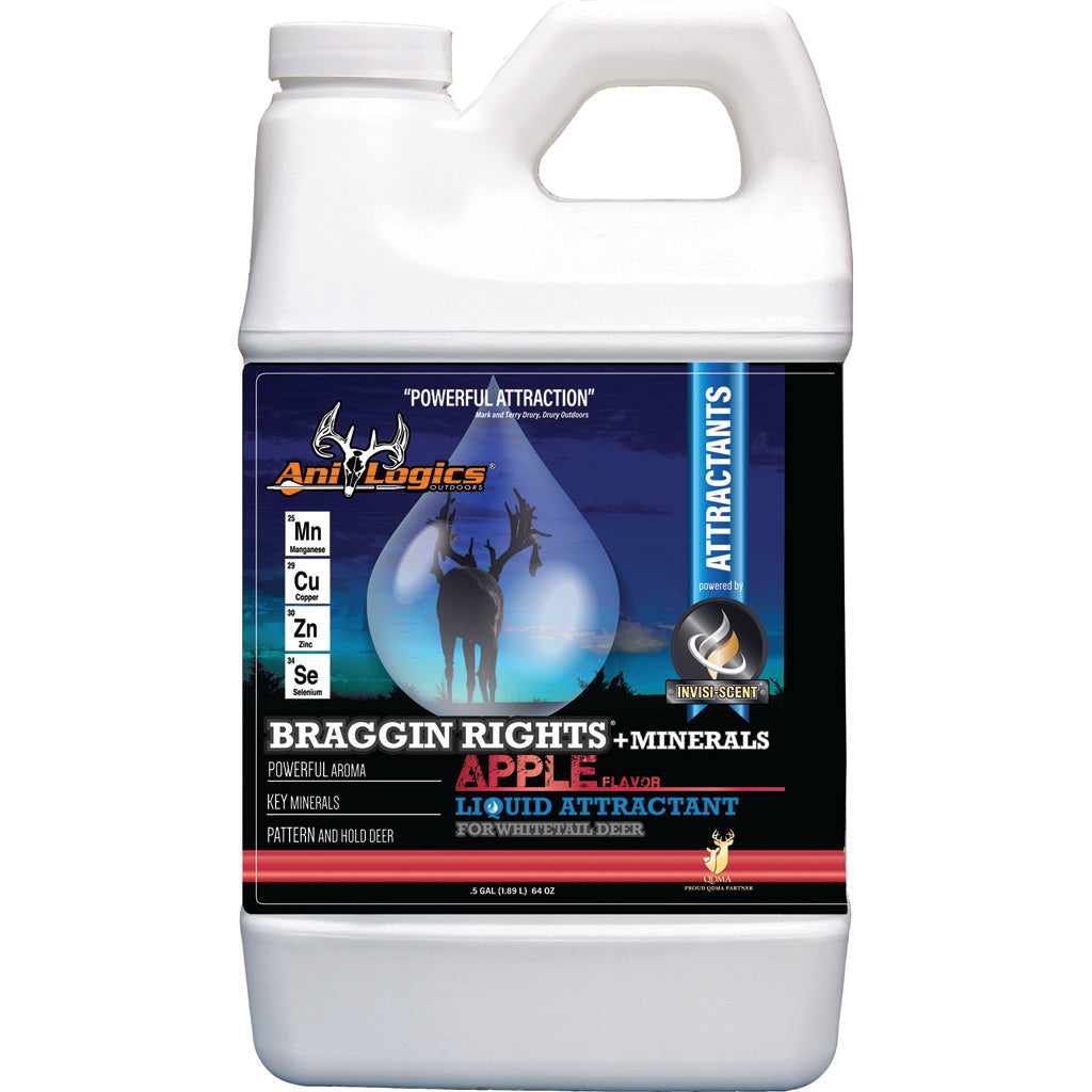 Ani-Logics Liquid Braggin Rights Attractant Apple 1/2 gal.