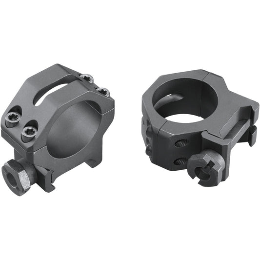 Weaver Tactical 4Hole Picatinny Ring Matte Black 1"" Medium Clamshell Pack