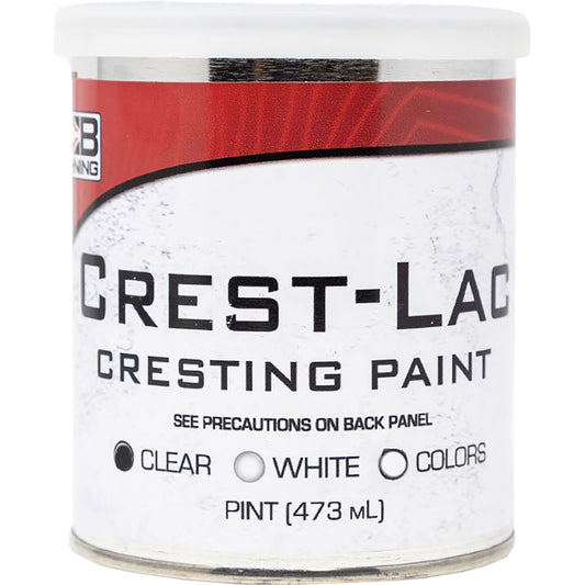 Bohning Crest-Lac Paint Clear Pint