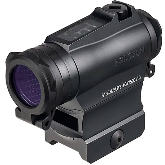 Holosun HE515CM Rifle Sight Green Multi-Reticle,Aluminum, Solar